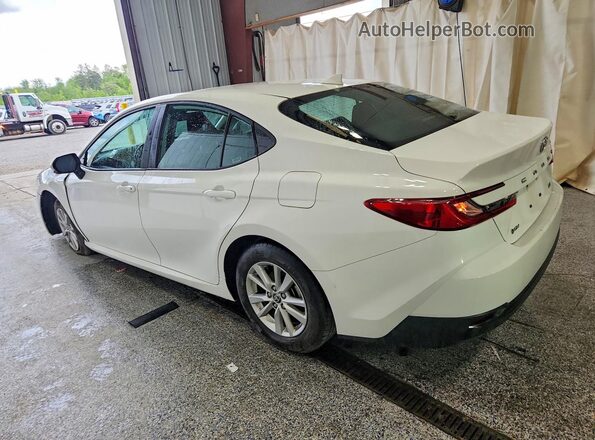 4T1DAACK2SU022218 2025 TOYOTA CAMRY White Հետևի ձախ
