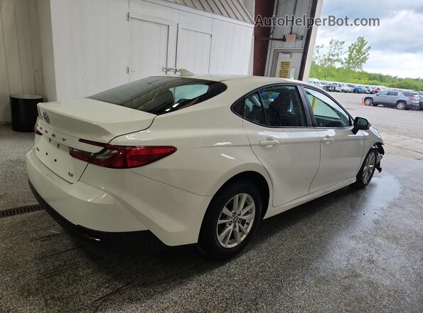 4T1DAACK2SU022218 2025 TOYOTA CAMRY White 
