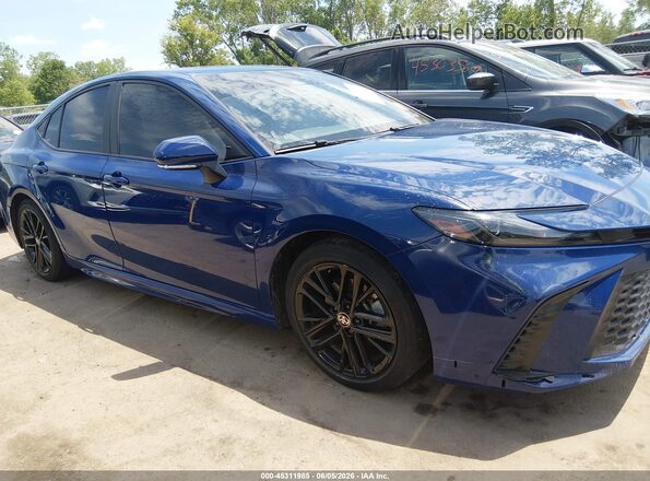 4T1DAACK2SU023000 2025 TOYOTA CAMRY Blue 