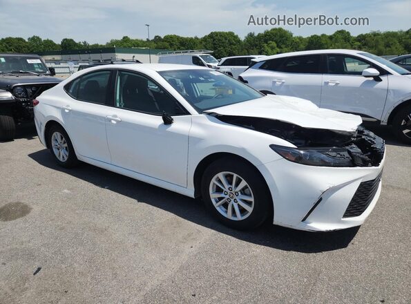 4T1DAACK2SU068003 2025 TOYOTA CAMRY White 