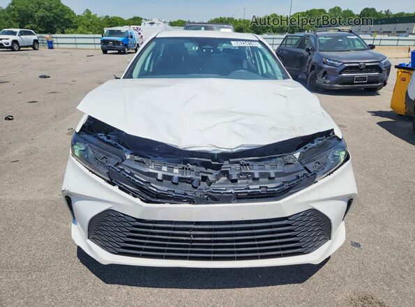 4T1DAACK2SU068003 2025 TOYOTA CAMRY White 