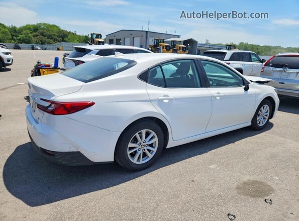 4T1DAACK2SU068003 2025 TOYOTA CAMRY White 