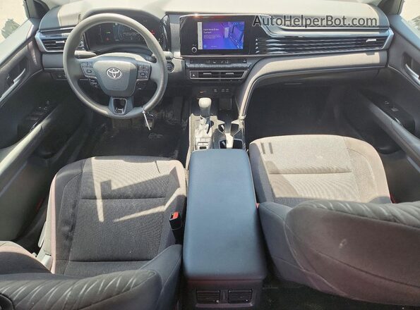 4T1DAACK2SU068003 2025 TOYOTA CAMRY White 