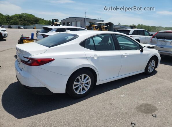 4T1DAACK2SU068003 2025 TOYOTA CAMRY White 
