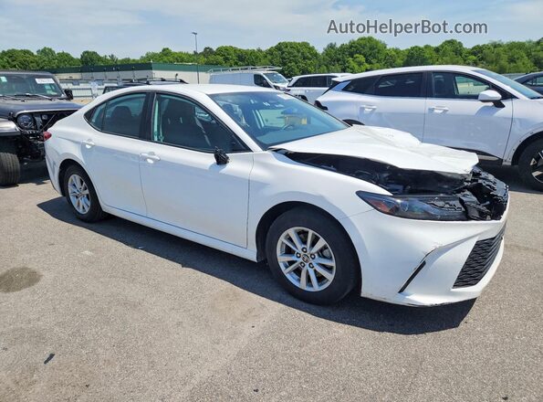 4T1DAACK2SU068003 2025 TOYOTA CAMRY White 