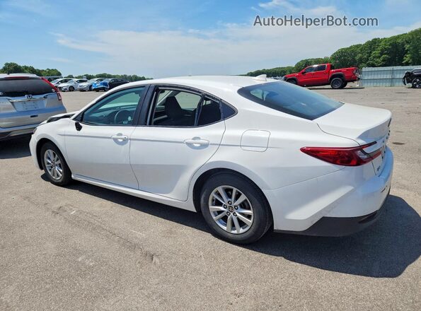 4T1DAACK2SU068003 2025 TOYOTA CAMRY White 