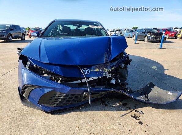 4T1DAACK2SU141368 2025 TOYOTA CAMRY Blue Вид спереду