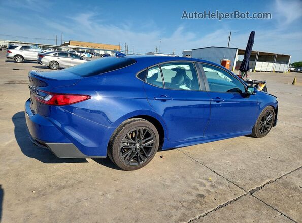 4T1DAACK2SU141368 2025 TOYOTA CAMRY Blue Задня права чверть