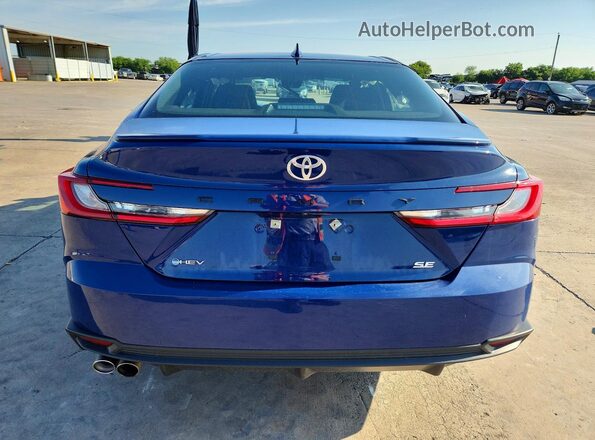 4T1DAACK2SU141368 2025 TOYOTA CAMRY Blue Вид ззаду