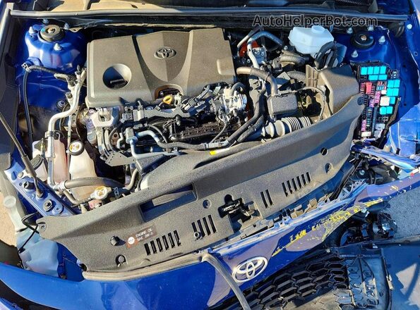 4T1DAACK2SU141368 2025 TOYOTA CAMRY Blue Вид задньої частини салону