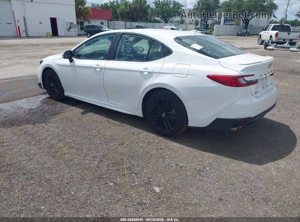 4T1DAACK2SU145159 2025 TOYOTA CAMRY White Tył lewy