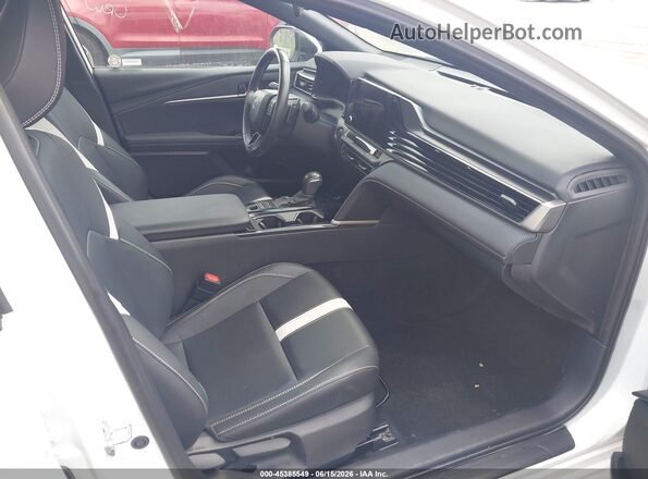 4T1DAACK2SU145159 2025 TOYOTA CAMRY White Widok wnętrza z przodu