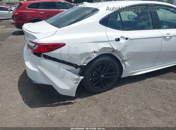 4T1DAACK2SU145159 2025 TOYOTA CAMRY White Widok z przodu