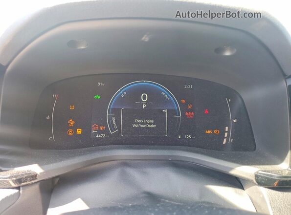 4T1DAACK2SU172586 2025 TOYOTA CAMRY Gray Вид щитка приладів
