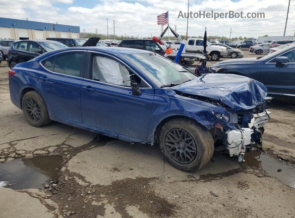 4T1DAACK2SU176525 2025 TOYOTA CAMRY Blue Delantero derecho