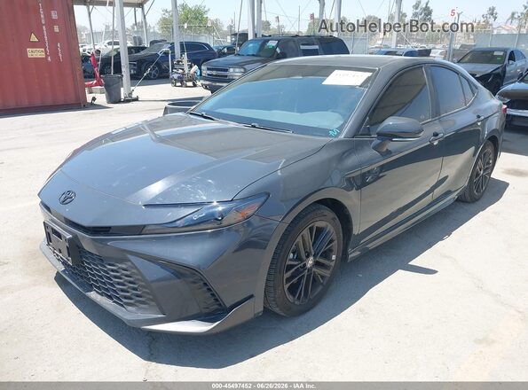 4T1DAACK2SU176704 2025 TOYOTA CAMRY Gray Առջևի ձախ երեք քառորդ տեսարան