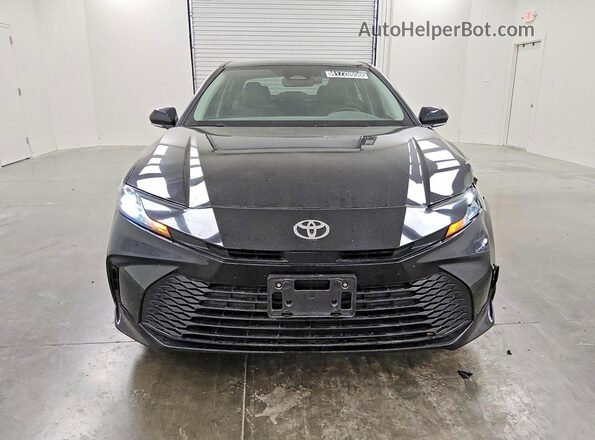 4T1DAACK2SU181112 2025 TOYOTA CAMRY Black Front view