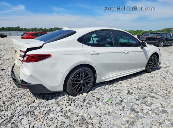 4T1DAACK2SU200662 2025 TOYOTA CAMRY White Задня права чверть