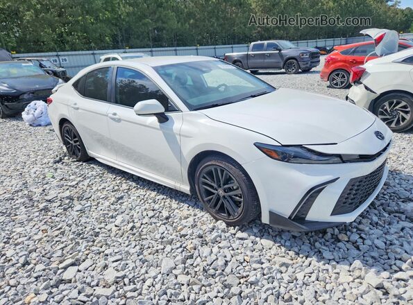4T1DAACK2SU200662 2025 TOYOTA CAMRY White Передня права чверть