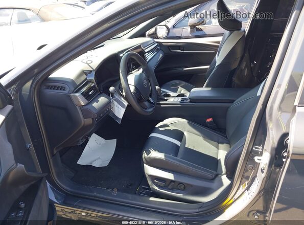 4T1DAACK2SU509810 2025 TOYOTA CAMRY Gray წინა სალონის ხედი