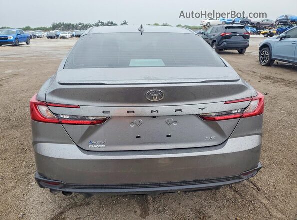 4T1DAACK2SU536229 2025 TOYOTA CAMRY Серебряный Вид сзади