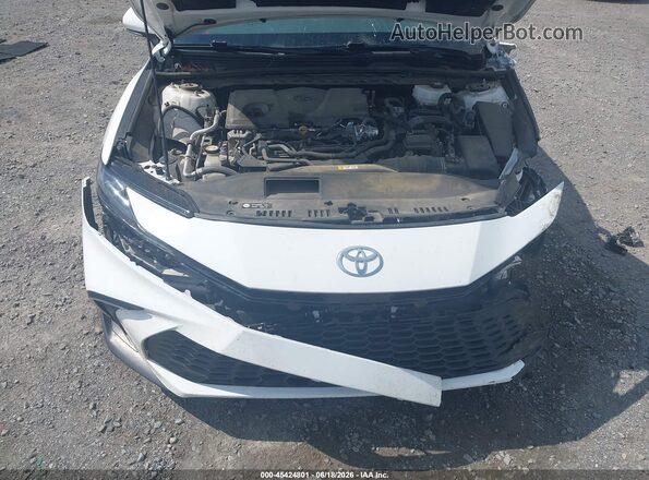 4T1DAACK2SU537980 2025 TOYOTA CAMRY White Вид ззаду