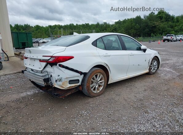 4T1DAACK2SU585060 2025 TOYOTA CAMRY White Tył prawy