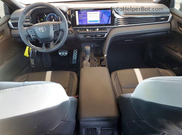 4T1DAACK2SU585690 2025 TOYOTA CAMRY Black Вид панелі приладів