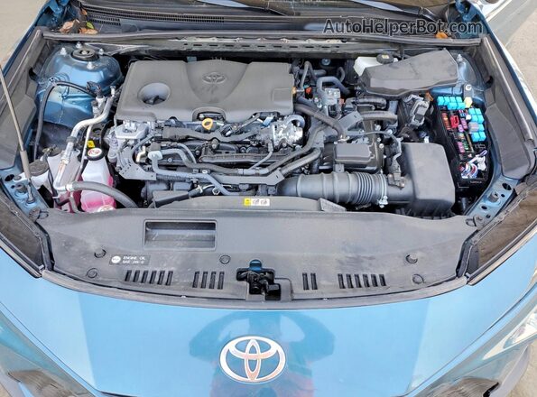 4T1DAACK2SU602830 2025 TOYOTA CAMRY Blue Widok wnętrza z tyłu