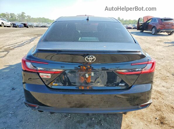 4T1DAACK2SU619188 2025 TOYOTA CAMRY Black 