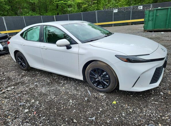 4T1DAACK2SU624987 2025 TOYOTA CAMRY White 