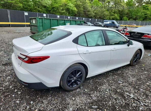 4T1DAACK2SU624987 2025 TOYOTA CAMRY White 