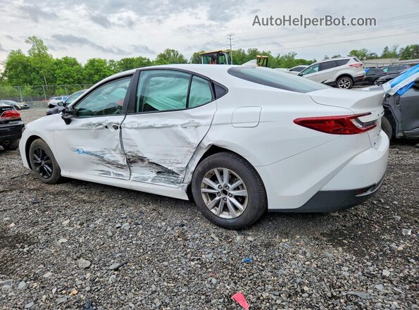 4T1DAACK2SU624987 2025 TOYOTA CAMRY White 