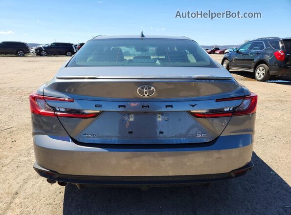 4T1DAACK2SU634824 2025 TOYOTA CAMRY Gray Вид ззаду