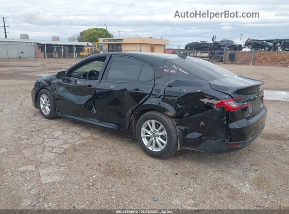 4T1DAACK2SU641000 2025 TOYOTA CAMRY Black Հետևի ձախ