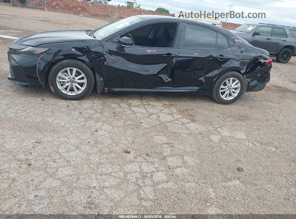 4T1DAACK2SU641000 2025 TOYOTA CAMRY Black Դիմացի տեսք