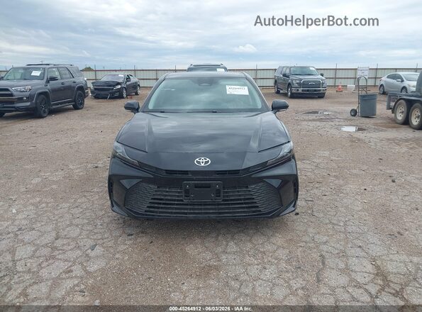 4T1DAACK2SU641000 2025 TOYOTA CAMRY Black Սալոնի հետևի տեսք