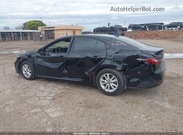 4T1DAACK2SU641000 2025 TOYOTA CAMRY Black 