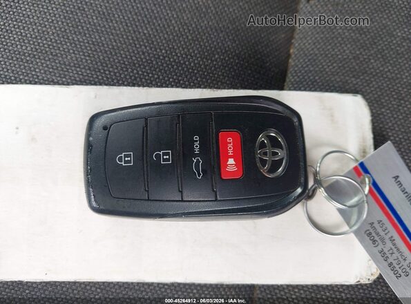 4T1DAACK2SU641000 2025 TOYOTA CAMRY Black Առջևի վահանակի տեսք