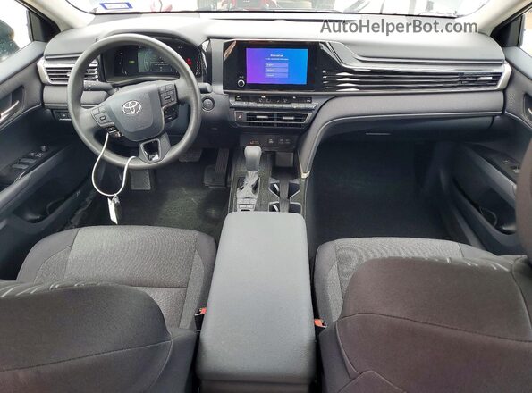 4T1DAACK2TU250270 2026 TOYOTA CAMRY Charcoal Vista del salpicadero