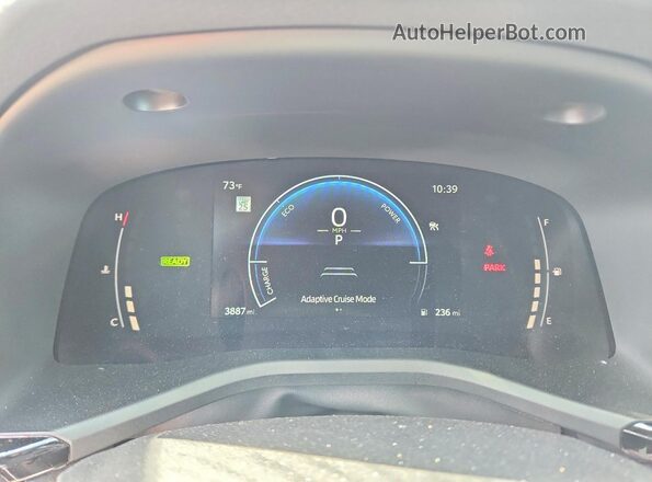 4T1DAACK2TU255582 2026 TOYOTA CAMRY Red Instrument cluster view
