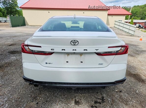 4T1DAACK2TU266775 2026 TOYOTA CAMRY White Vista trasera