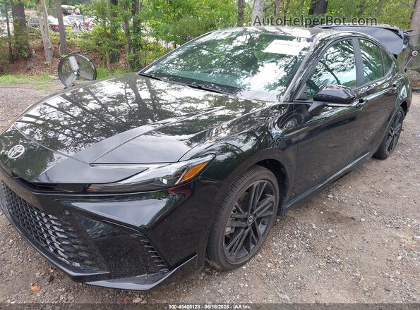 4T1DAACK2TU726713 2026 TOYOTA CAMRY Black წინა მარცხენა ხედი სამი მეოთხედიდან