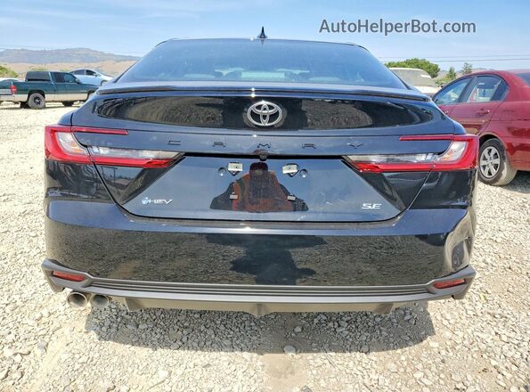 4T1DAACK2TU741647 2026 TOYOTA CAMRY Черный Вид сзади