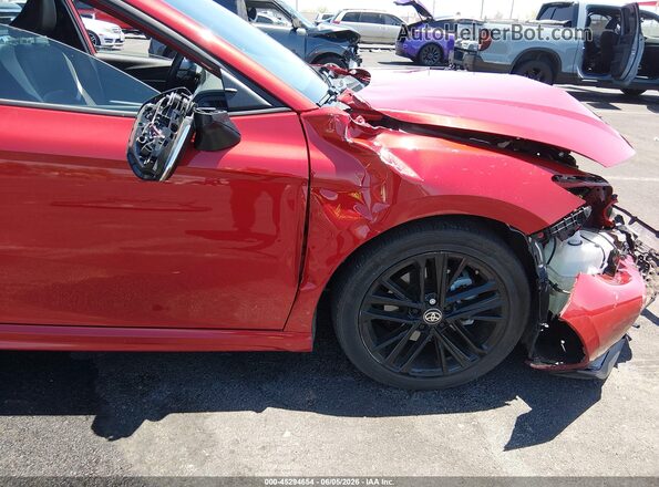 4T1DAACK3SU014127 2025 TOYOTA CAMRY Red Вид спереду