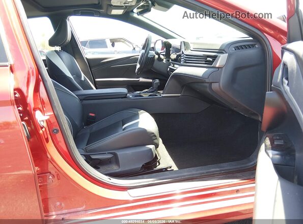 4T1DAACK3SU014127 2025 TOYOTA CAMRY Red Вид салону спереду