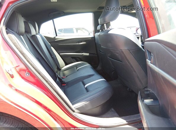 4T1DAACK3SU014127 2025 TOYOTA CAMRY Red Вид наклейки з VIN-кодом