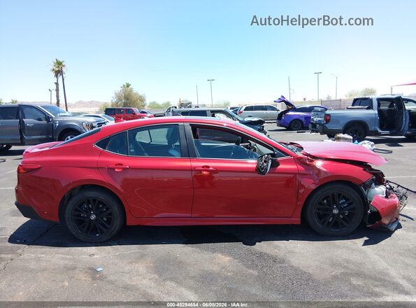 4T1DAACK3SU014127 2025 TOYOTA CAMRY Red Панорамний вид салону 360°