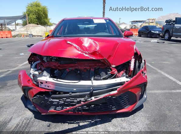 4T1DAACK3SU014127 2025 TOYOTA CAMRY Red Вид задньої частини салону