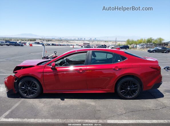 4T1DAACK3SU014127 2025 TOYOTA CAMRY Red 